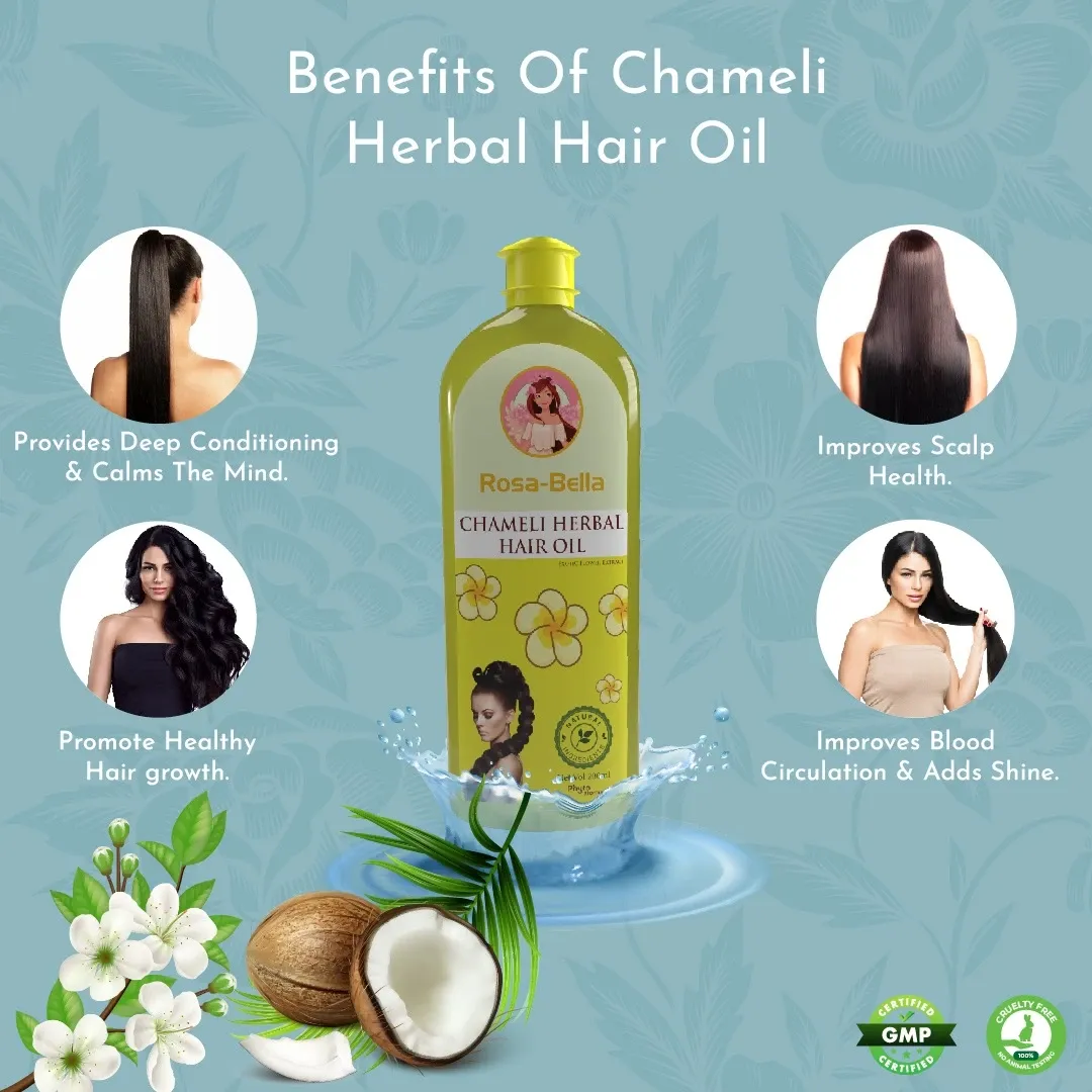 Rosabella Chameli Hair oil (200 ml)